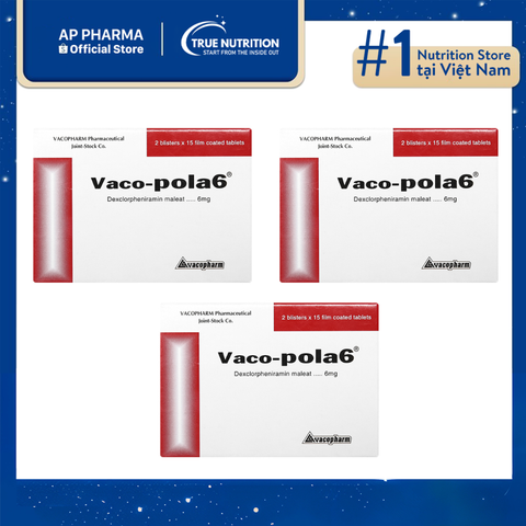  Thuốc Vaco-pola 6mg: Là Thuốc Gì? Thành Phần Và Lưu Ý Cách Sử Dụng 