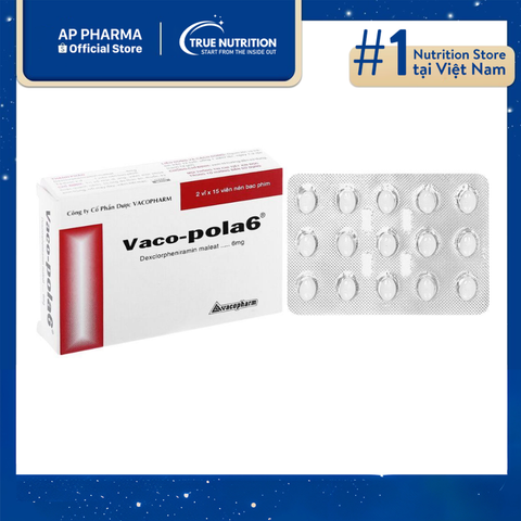 Thuốc Vaco-pola 6mg: Là Thuốc Gì? Thành Phần Và Lưu Ý Cách Sử Dụng 