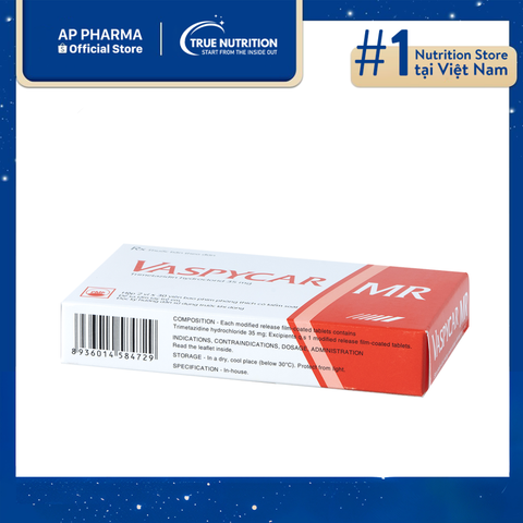  Vaspycar MR 35mg Là Thuốc Gì? Thông Tin Thuốc Và Cách Dùng 