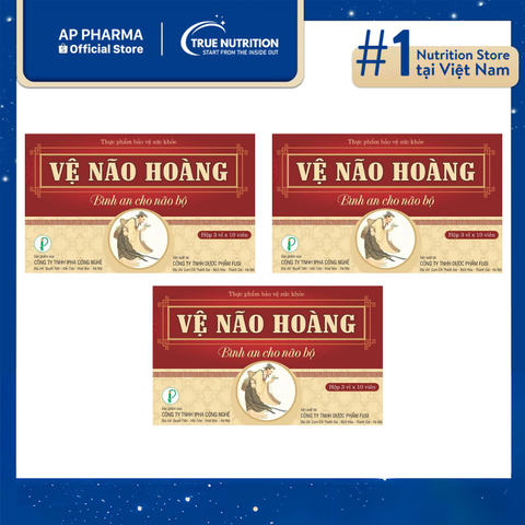  Vệ Não Hoàng: Hỗ trợ phòng ngừa tai biến mạch máu não 