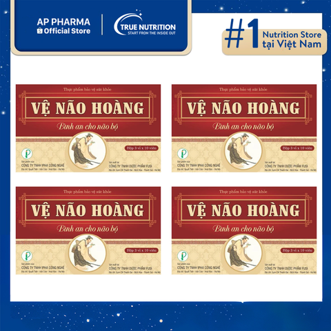 Vệ Não Hoàng: Hỗ trợ phòng ngừa tai biến mạch máu não 