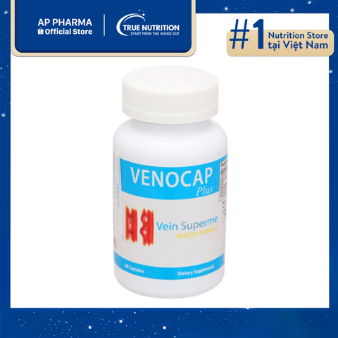  Venocap Plus – Hỗ trợ giảm suy giãn tĩnh mạch và trĩ hiệu quả 