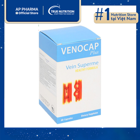  Venocap Plus – Hỗ trợ giảm suy giãn tĩnh mạch và trĩ hiệu quả 