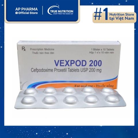  Thuốc Vexpod 200 Là Thuốc Gì? Có Tác Dụng Gì? Giá Bao Nhiêu? 
