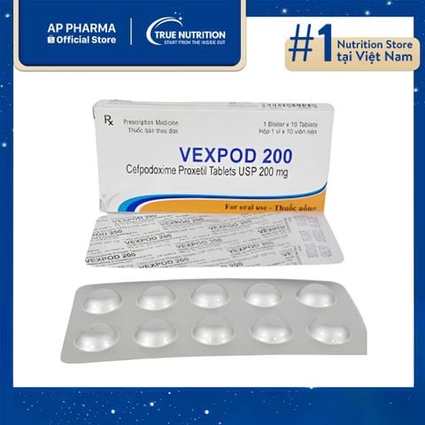  Thuốc Vexpod 200 Là Thuốc Gì? Có Tác Dụng Gì? Giá Bao Nhiêu? 