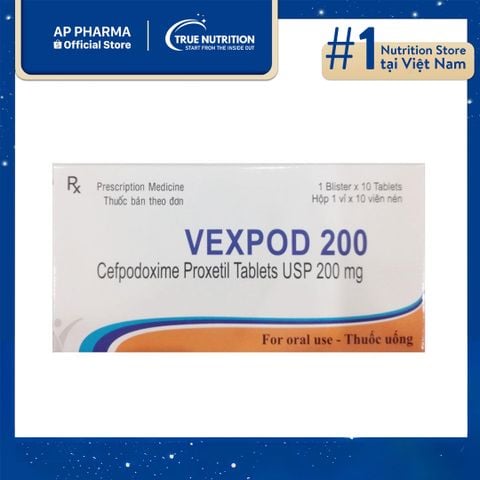  Thuốc Vexpod 200 Là Thuốc Gì? Có Tác Dụng Gì? Giá Bao Nhiêu? 