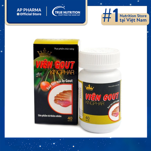  Viên Gout Kingphar: Giải Pháp Tự Nhiên Để Đánh Bại Cơn Đau Gout Ngay Lập Tức 