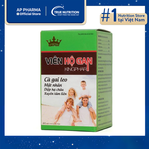  Viên Hộ Gan Kingphar: Bảo Vệ Gan Tối Ưu, Khôi Phục Năng Lượng Sống 
