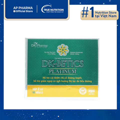 Viên Tiểu Đường DK-Betics Platinum: Giúp Kiểm Soát Đường Huyết