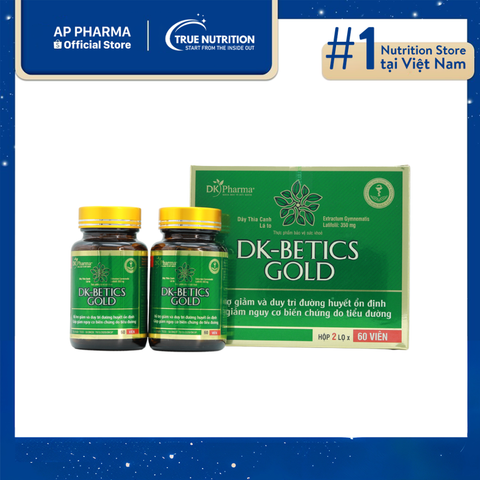  Viên Tiểu Đường DK-Betics Gold: Hỗ Trợ Ổn Định Đường Huyết 