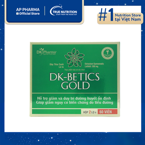 Viên Tiểu Đường DK-Betics Gold: Hỗ Trợ Ổn Định Đường Huyết 