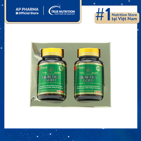  Viên Tiểu Đường DK-Betics Gold: Hỗ Trợ Ổn Định Đường Huyết 