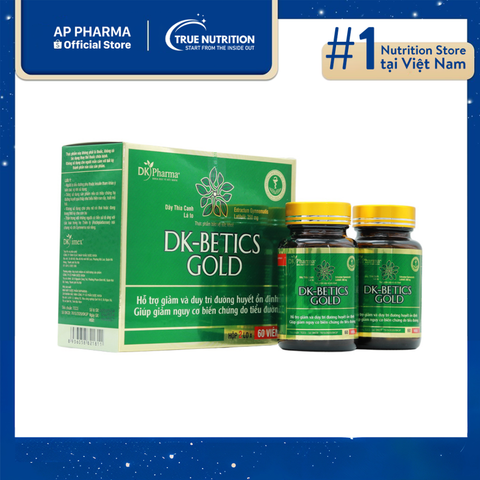  Viên Tiểu Đường DK-Betics Gold: Hỗ Trợ Ổn Định Đường Huyết 