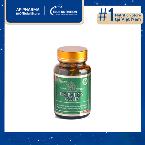  Viên Tiểu Đường DK-Betics Gold: Hỗ Trợ Ổn Định Đường Huyết 