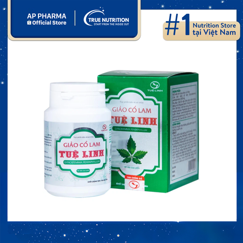 Viên uống Giảo Cổ Lam Tuệ Linh – Giải pháp vàng cho sức khỏe tim mạch và mỡ máu!