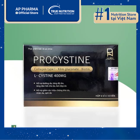  Viên Uống Ngừa Mụn Sáng Da Procystine – Giải Pháp Dưỡng Da Sáng Mịn 