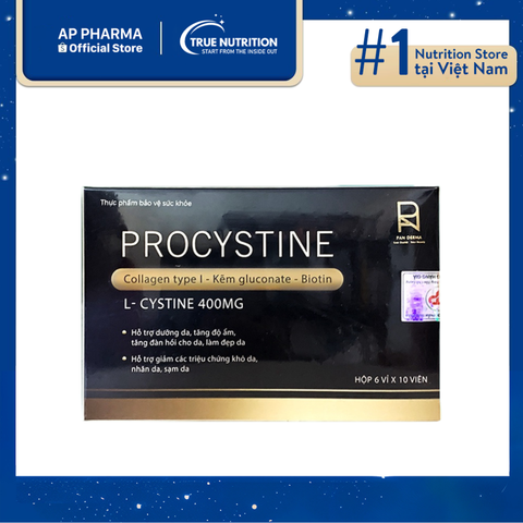  Viên Uống Ngừa Mụn Sáng Da Procystine – Giải Pháp Dưỡng Da Sáng Mịn 