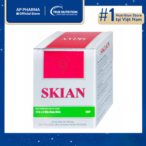  Viên Uống Skian Medisun: Nuôi Dưỡng Da Sáng Đẹp, Ngăn Ngừa Lão Hóa 