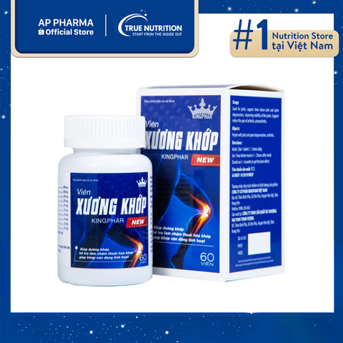  Viên Xương Khớp Kingphar New: Đánh Bay Đau Nhức, Khôi Phục Sự Linh Hoạt! 