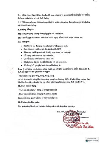  Sản phẩm thực phẩm bổ sung Vigor GluControl Hộp 900g Enzogenol, Tảo spirulina 