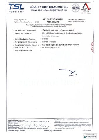  Sản phẩm thực phẩm bổ sung Vigor Vital Care Hộp 900g - Bổ Sung Dinh Dưỡng Người Mới Ốm Dậy 