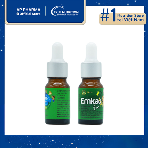  Vitamin D3 K2 Emkao Plus - Hỗ Trợ Phát Triển Xương Răng Chắc Khỏe 