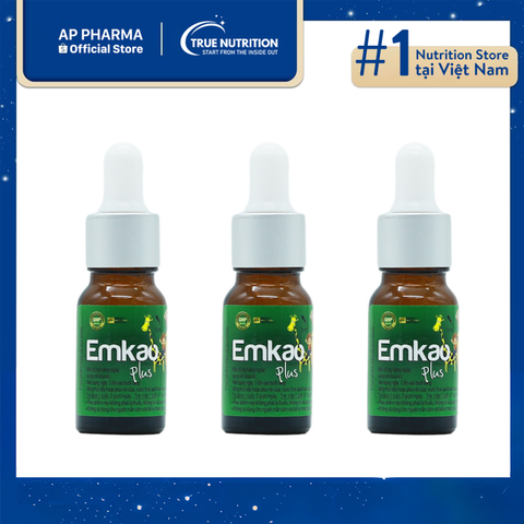  Vitamin D3 K2 Emkao Plus - Hỗ Trợ Phát Triển Xương Răng Chắc Khỏe 
