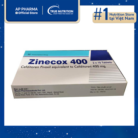  Thuốc Zinecox 400 Có Tác Dụng Gì? Giá Bao Nhiêu? Thành Phần Và Lưu Ý Khi Dùng 