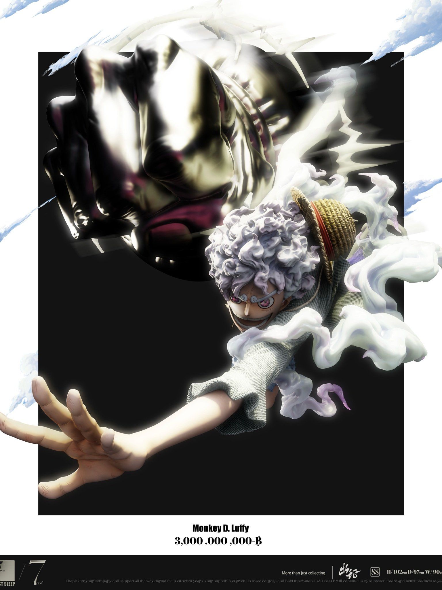 Mugiwara Team 7th Anniversary One Piece Last Sleep Studio