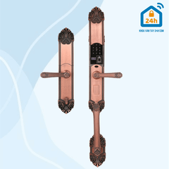 Khóa Cửa Điện Tử Tân Cổ Điển O’LOK WH3105 (Vân tay - Mã số - Thẻ từ - Wifi)