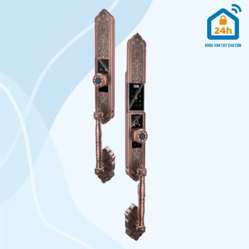 Khóa Cửa Điện Tử Tân Cổ Điển O’LOK WH3389 (Vân tay - Mã số - Thẻ từ - Wifi)