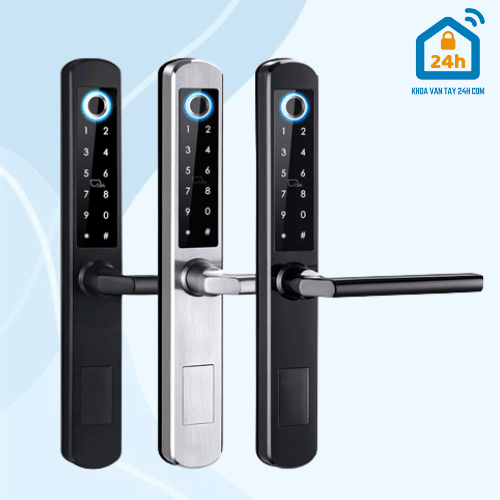 Khóa điện tử OLOK GA210 (Vân tay - Thẻ từ - Mã số - App)