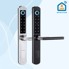 Khóa điện tử OLOK GA210 (Vân tay - Thẻ từ - Mã số - App)