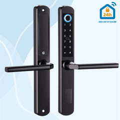 Khóa điện tử OLOK GA210 (Vân tay - Thẻ từ - Mã số - App)