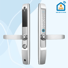 Khóa điện tử OLOK GA213 (Vân tay - Thẻ từ - Mã số - App)