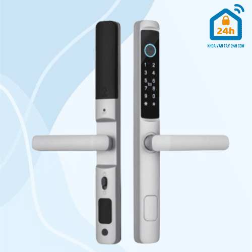 Khóa điện tử OLOK GA215 (Vân tay - Thẻ từ - Mã số - App)