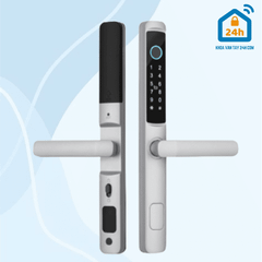 Khóa điện tử OLOK GA215 (Vân tay - Thẻ từ - Mã số - App)