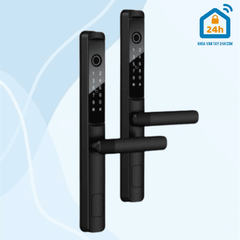 Khóa điện tử OLOK GA215 (Vân tay - Thẻ từ - Mã số - App)