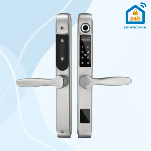 Khóa điện tử OLOK H2911 (Vân tay - Thẻ từ - Mã số - App)