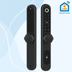 Khóa điện tử OLOK H2912 (Vân tay - Thẻ từ - Mã số - App)