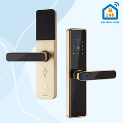 Khóa điện tử OLOK H3500 (Vân tay - Thẻ từ - Mã số - App)