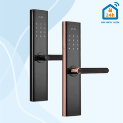 Khóa điện tử OLOK H3800 (Vân tay - Thẻ từ - Mã số - App)