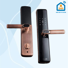 Khóa điện tử OLOK H3986 (Vân tay - Thẻ từ - Mã số - App)