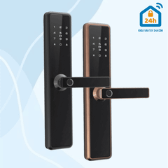 Khóa điện tử OLOK H7910 (Vân tay - Thẻ từ - Mã số - App)