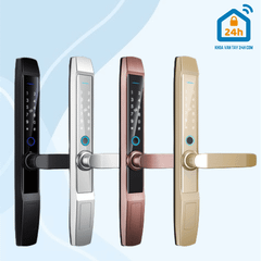 Khóa điện tử OLOK GA213 (Vân tay - Thẻ từ - Mã số - App)