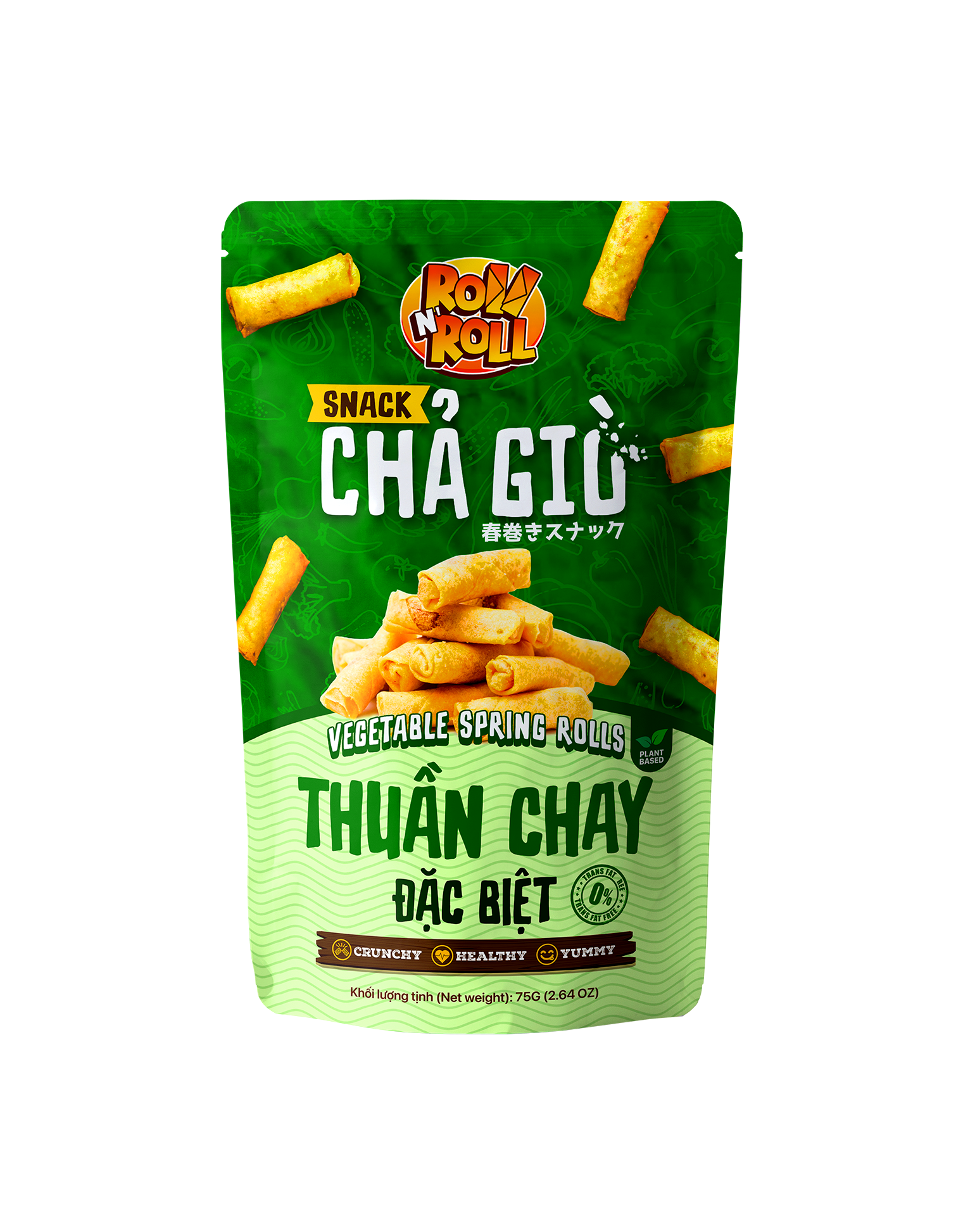  SNACK CHẢ GIÒ THUẦN CHAY ĐẶC BIỆT 