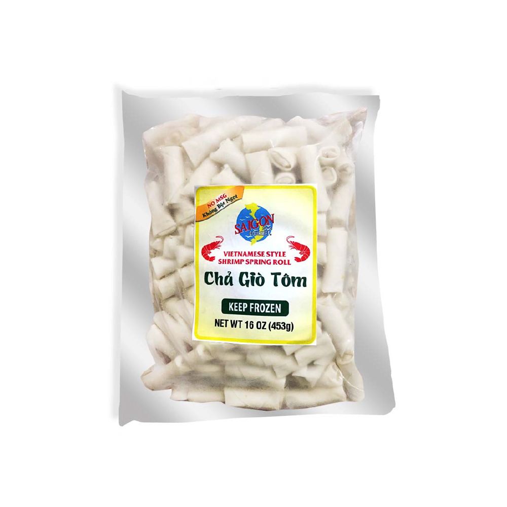  SNACK CHẢ GIÒ CHƯA CHIÊN TÚI TIÊU CHUẨN XUẤT KHẨU MỸ 