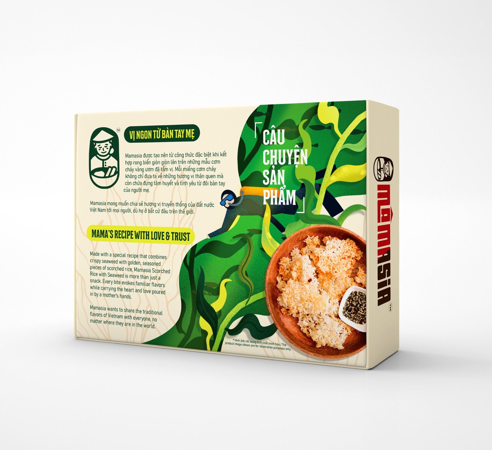  CƠM CHÁY RONG BIỂN GIÒN NGON ĐẬM VỊ 130G 