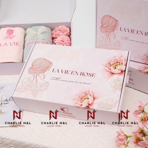 Bộ 3 khăn quá tặng Charlie-G05