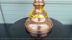 Phụ Kiện Đúc Thủ Công Đèn Thờ 45 Đồng Đỏ Ám Hoa Văn